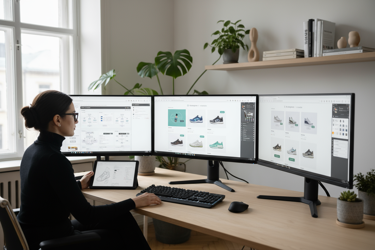 on-line shop designer 